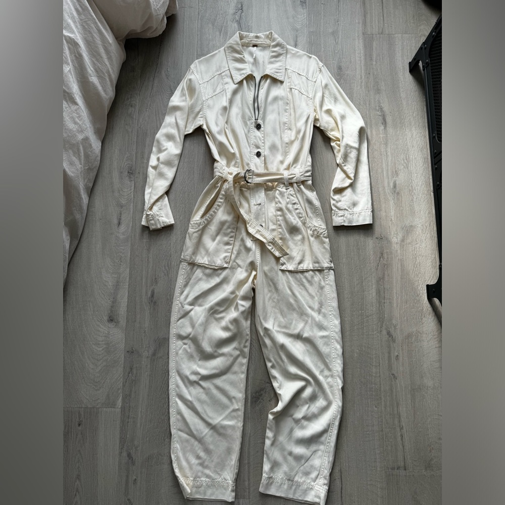 Free People Jumpsuit in Ivory